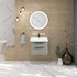 Kupaonski element viseći sa umivaonikom Concepto+ Vanja Green, 60 cm
