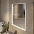 Ogledalo s LED rasvjetom Concepto+ Rafi White Touch, 60x80 cm, bijela