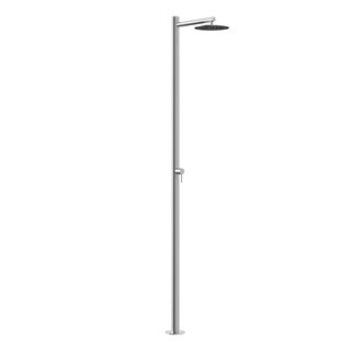 Tuš vanjski Aquaprestigio Hill, s miješalicom, inox 