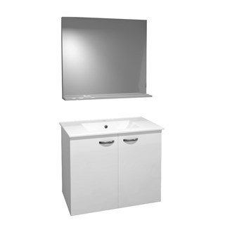 Kupaonski blok viseći Concepto Pixi, 76 cm, s vratima