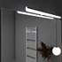 Svjetiljka za ogledalo Concepto+ Mia, 40 cm, krom, LED, 7W
