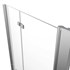 Tuš vrata preklopna Voxort Pro HP2-line, 100, prozirno/krom