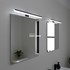 Svjetiljka za ogledalo Concepto+ Mia, 40 cm, LED, 7W, crna