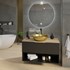 Umivaonik na ploču Concepto Bell, 42x14 cm, mat zlatna