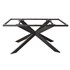 Nogice za stol Concepto Star Black, 160/180/200 cm