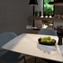 Ploča za stol Concepto Oval Calacata White Mat, 160x80 cm