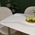 Ploča za stol Concepto Oval Stone Bianco Polish, 160x80 cm