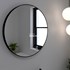 Ogledalo Concepto+ Chantelle Black, 60 cm