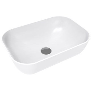 Umivaonik na ploču Concepto Bell, 46,5x32x13,5 cm, mat bijela