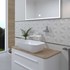 Umivaonik na ploču Concepto Bell, 46,5x32x13,5 cm, mat bijela