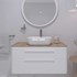 Umivaonik na ploču Concepto Bell  Marble, 46,5x32x13,5 cm