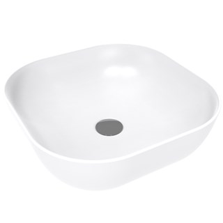 Umivaonik na ploču Concepto Bell, 42x42x14,5 cm, mat bijela