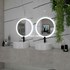 Ogledalo sa LED rasvjetom Concepto+ Martha Touch, 60 cm