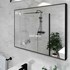 Ogledalo Concepto+ Kelly Black, 80x60 cm