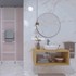 Kupaonski element bez umivaonika Concepto+ Luxury New, 100 cm, hrast