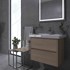 Kupaonski element viseći sa umivaonikom Concepto+ Mona New, 65 cm, Legnano, sa 2 ladice
