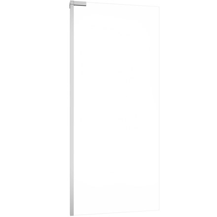 Tuš stranica za vrata Voxort Pro P1-line, 90x200, prozirno/krom, 8 mm
