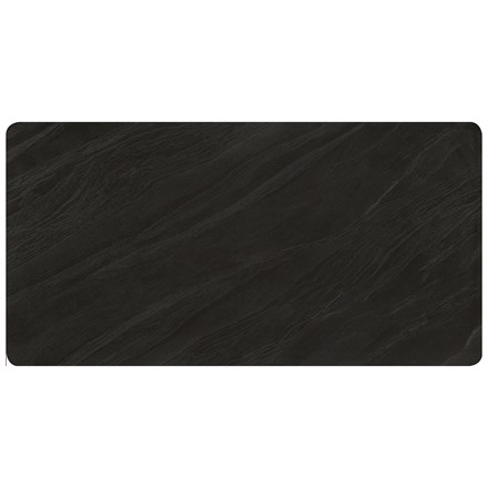 Ploča za stol Concepto Square Slate Black Mat, 160x80 cm