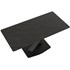 Ploča za stol Concepto Square Slate Black Mat, 160x80 cm