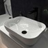Umivaonik na ploču Concepto Bell Shine, 46,5x32x13,5 cm, bijela